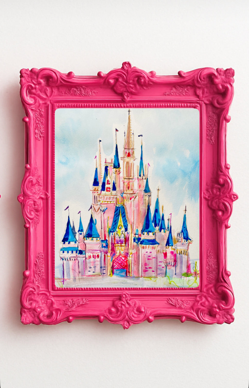 Disney Castle Print
