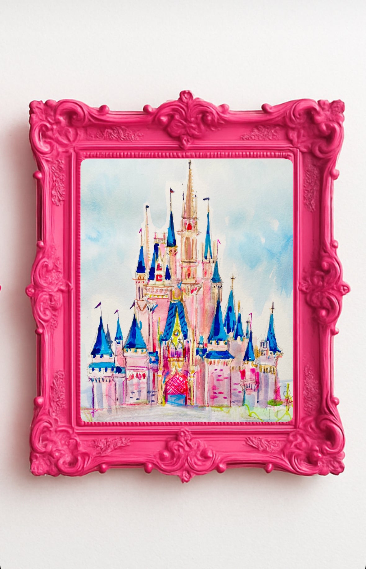 Disney Castle Print