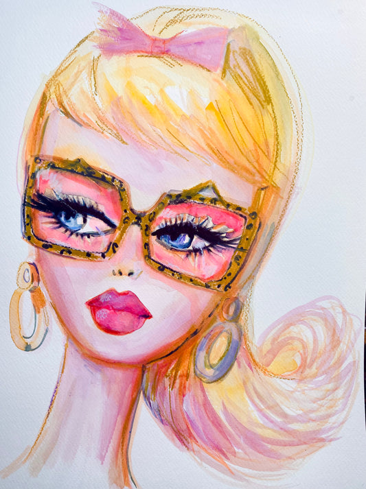Barbie Print