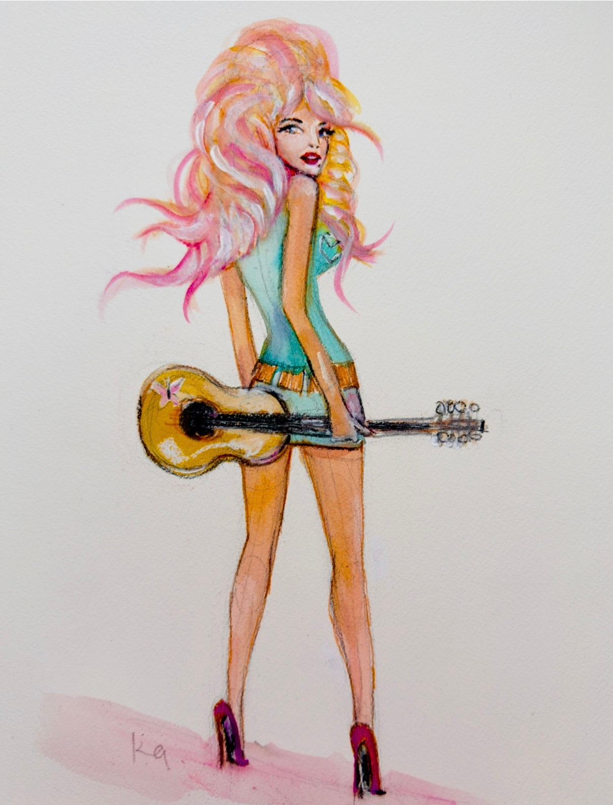 Young Dolly Parton original