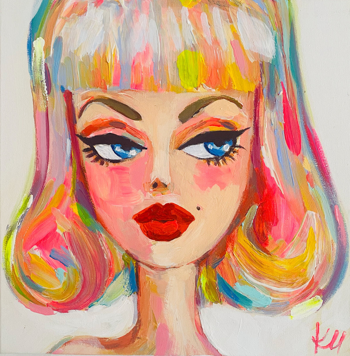 Rainbow Barbie Pretty Print