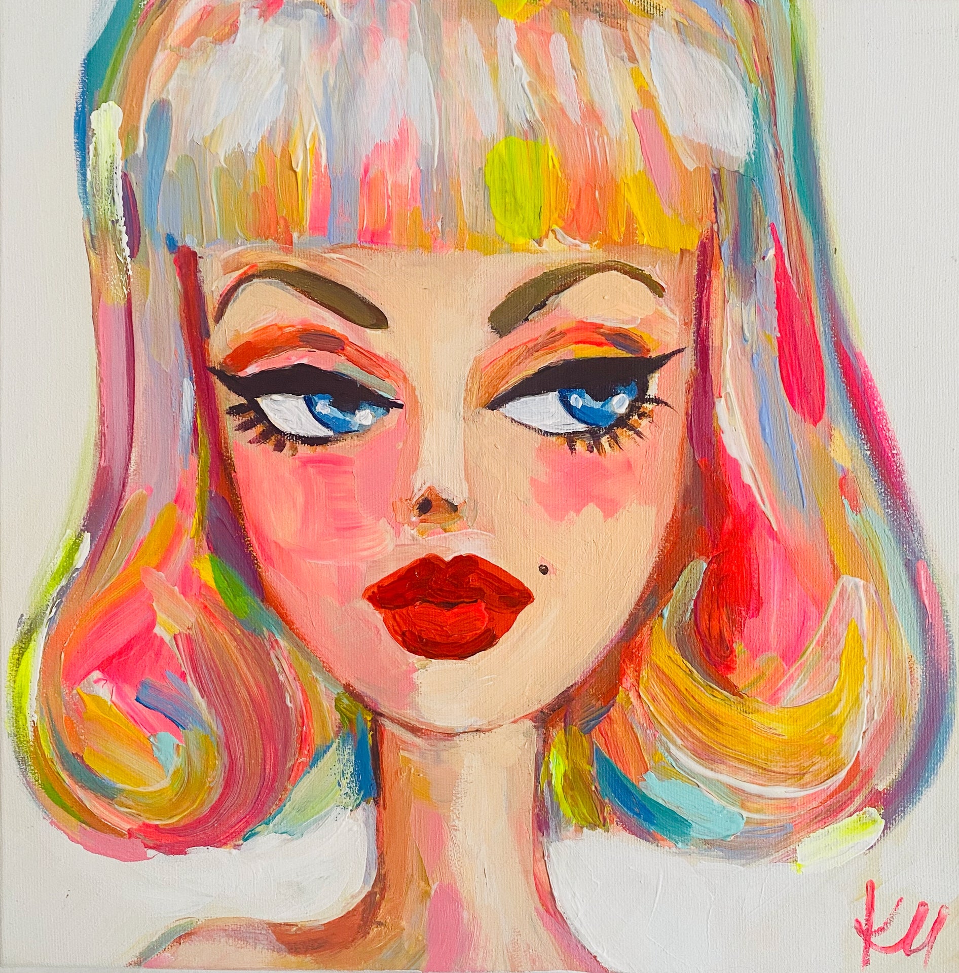 Rainbow Barbie Pretty Print