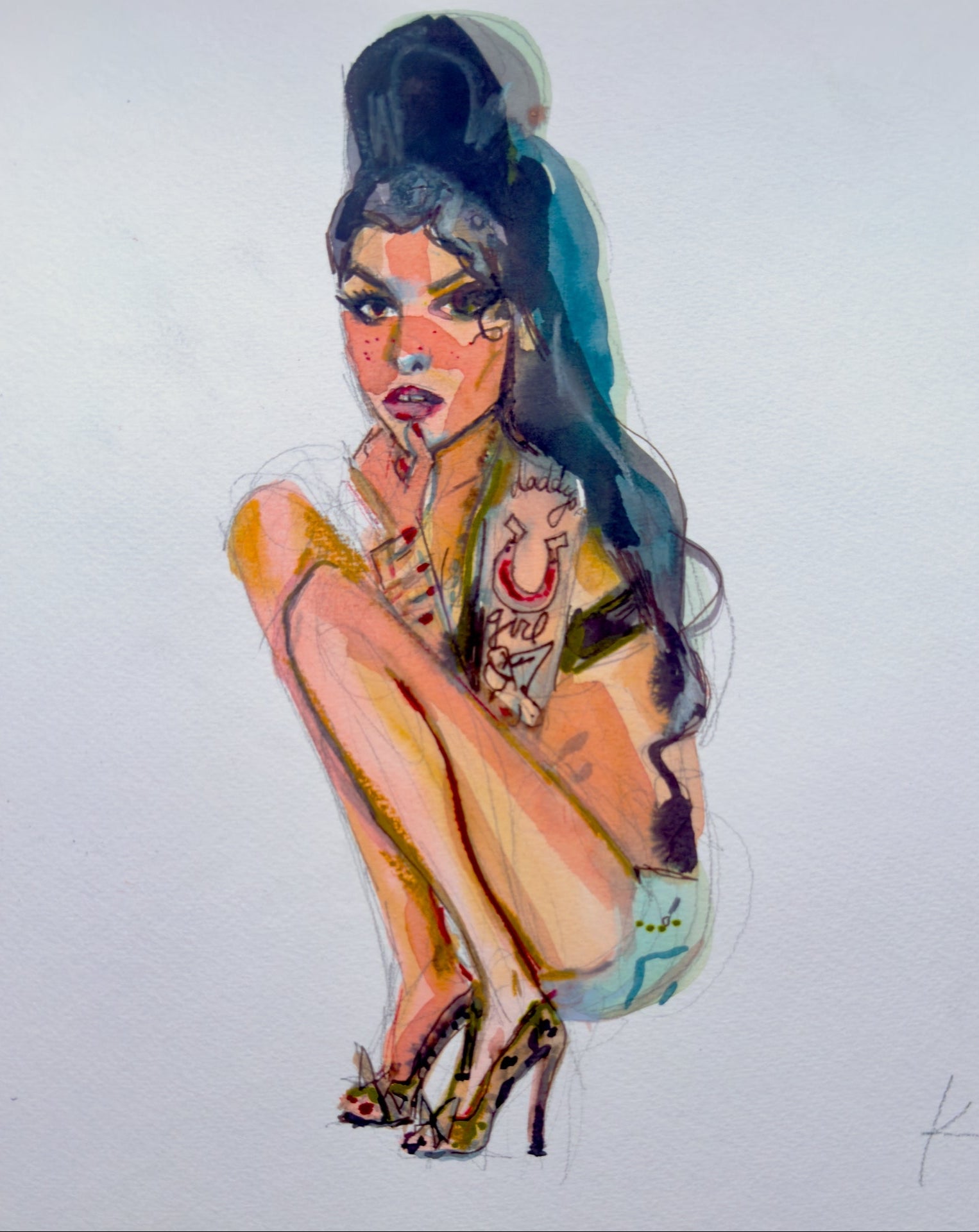 Winehouse Print