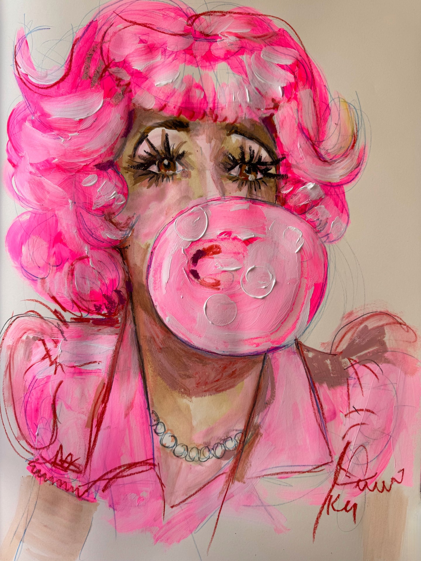 Beauty School Dropout Print