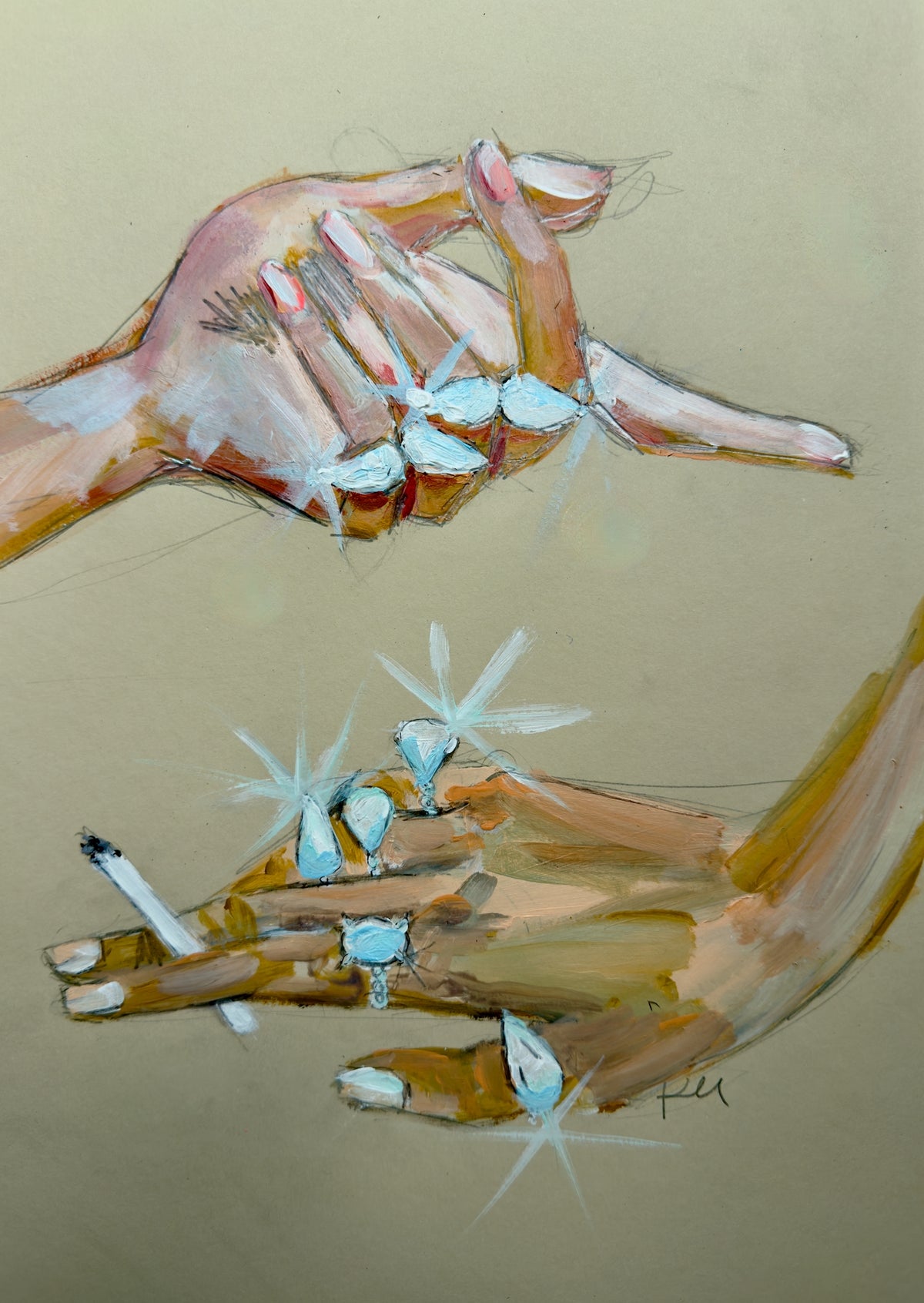 Gem hands original