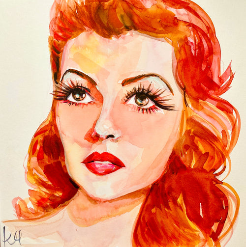 Rita Hayworth Print