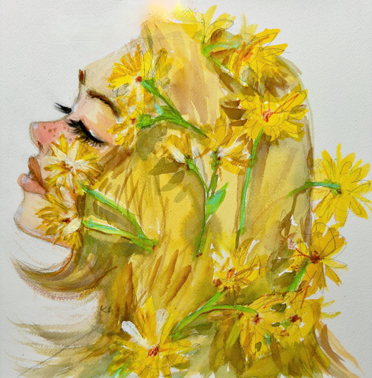 Summer Daisy Print