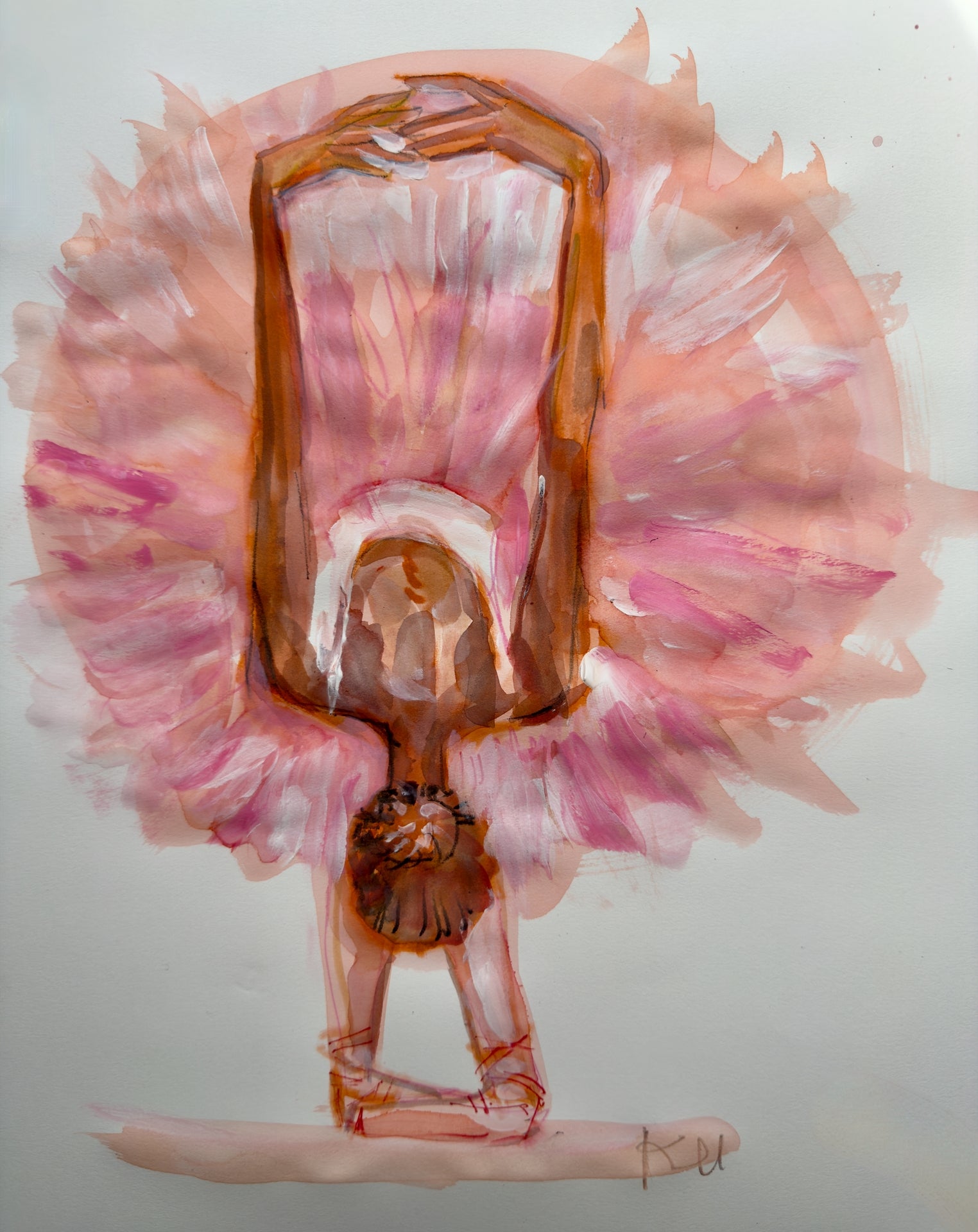 Dancer Bow Print