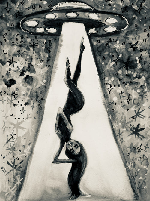Alien Abduction Print
