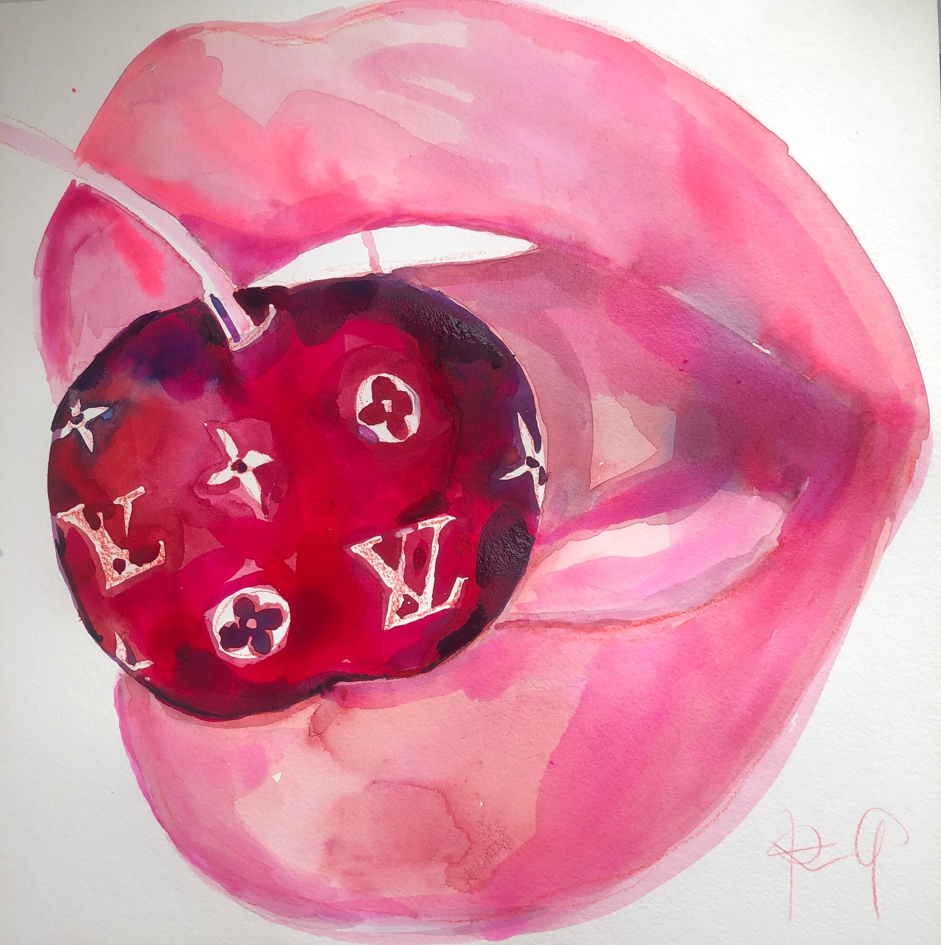 LV Cherry Print