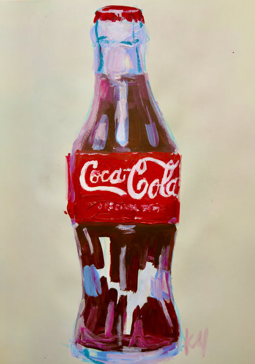 Coke Bottle Print