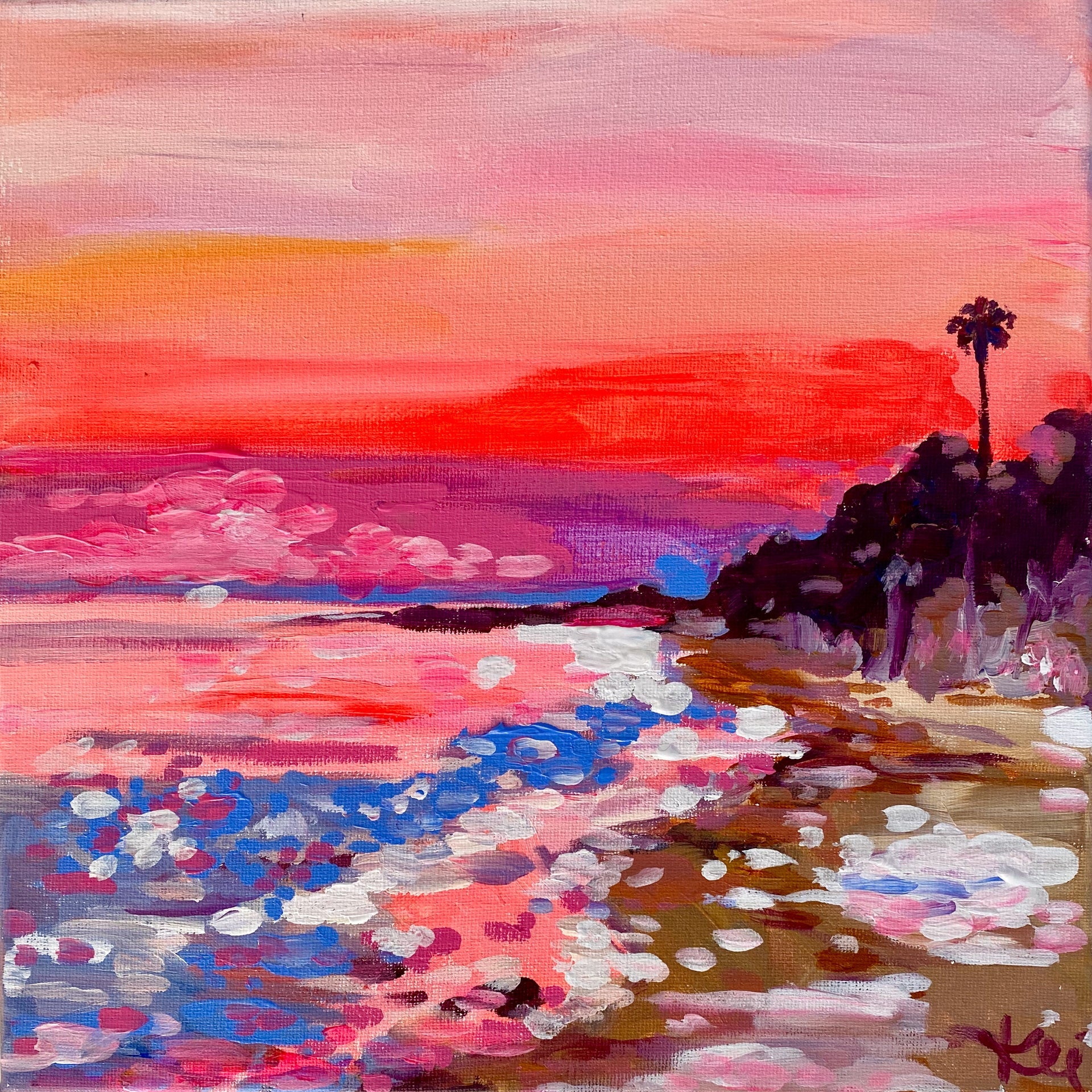 Malibu Sunset Print