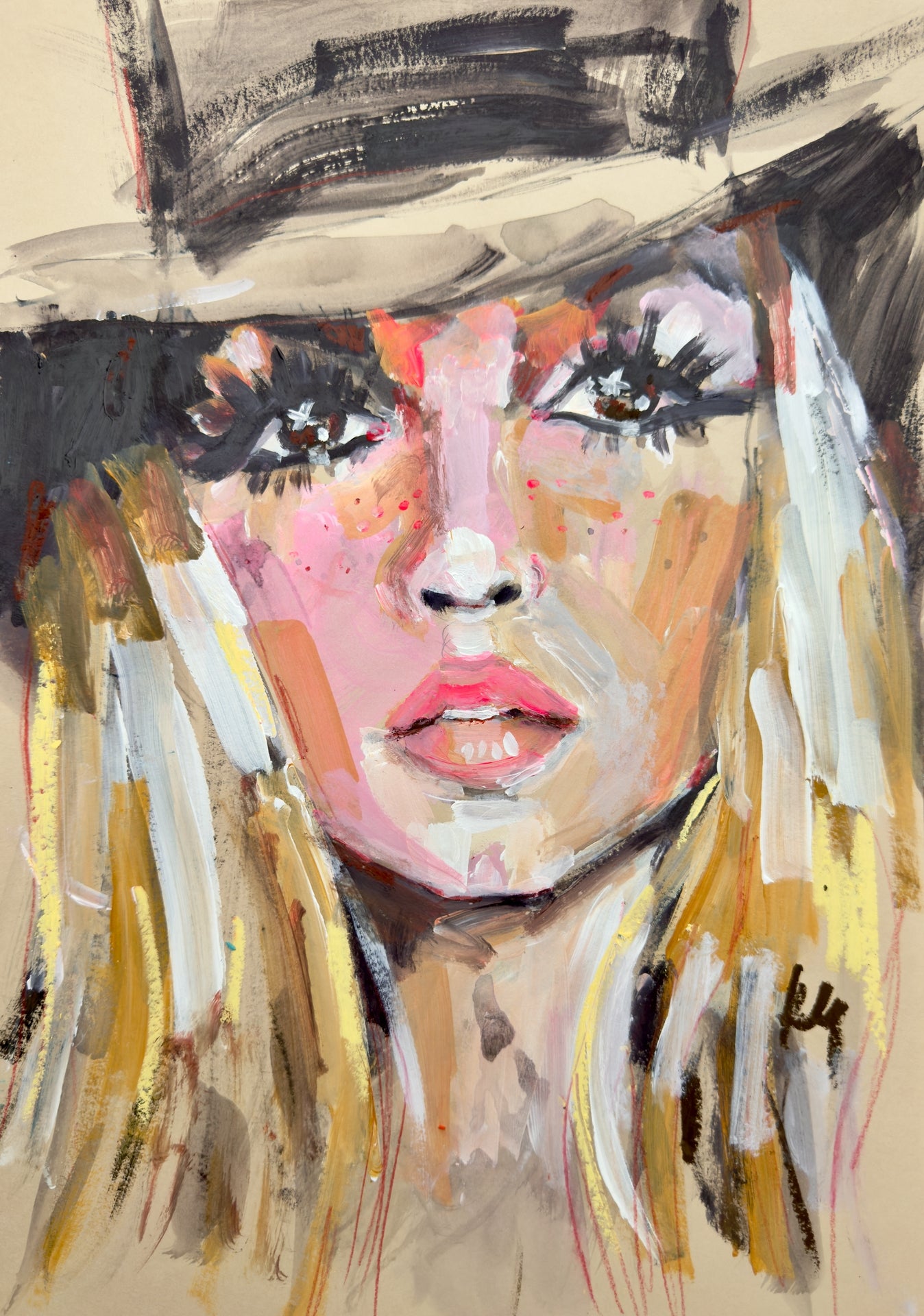 Cowgirl Bardot Print