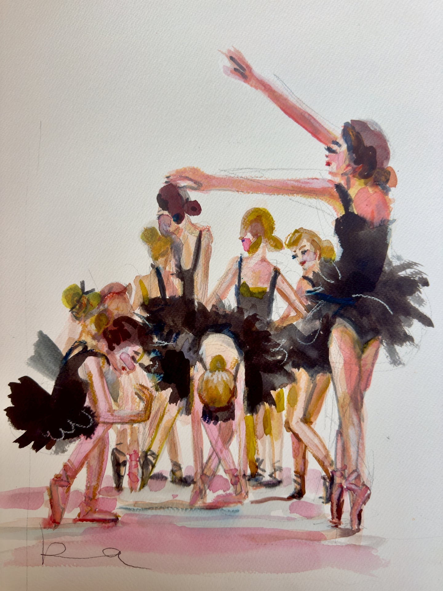 Runaway Dancers Print