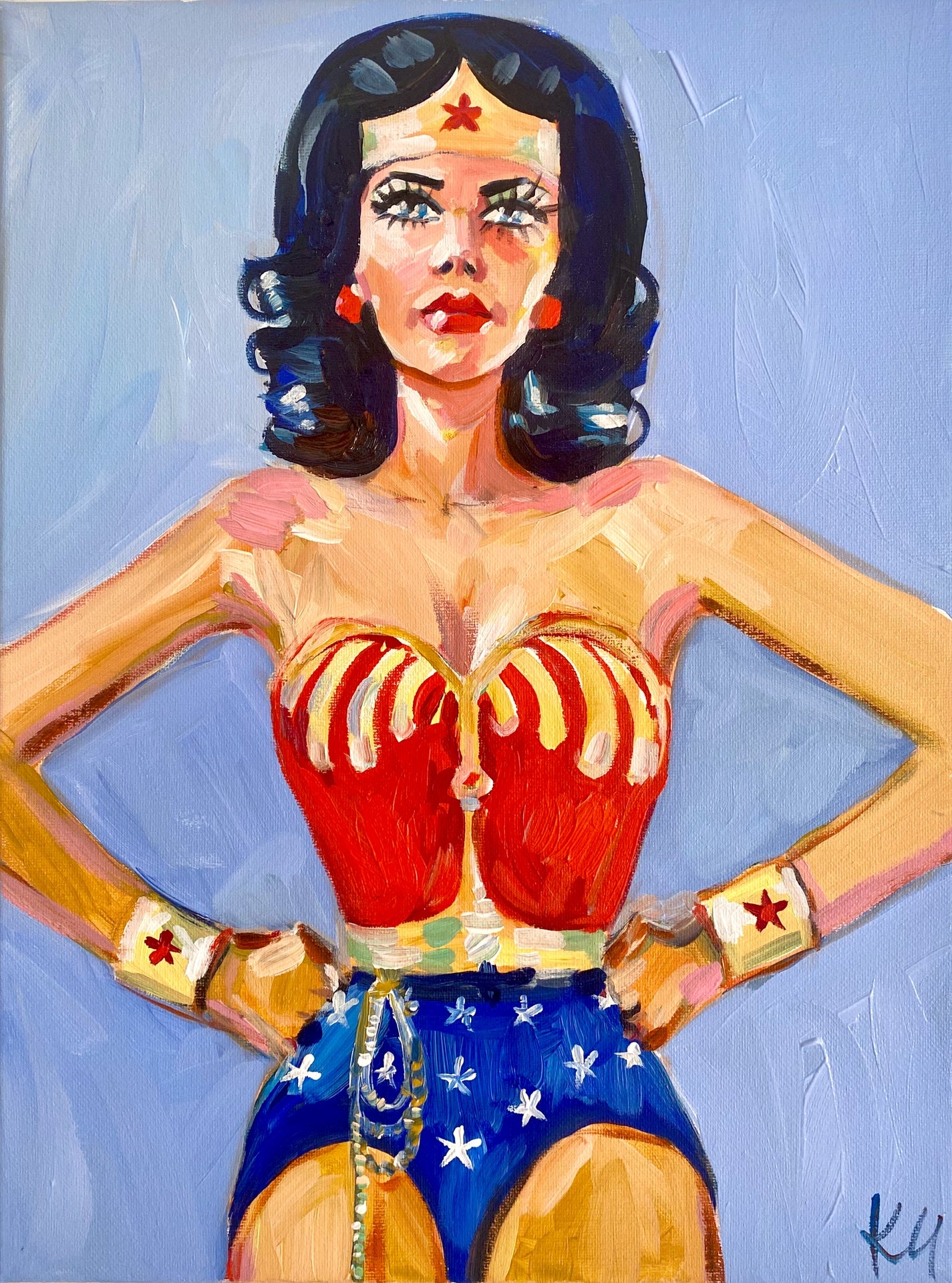 Wonder Woman Standing Print