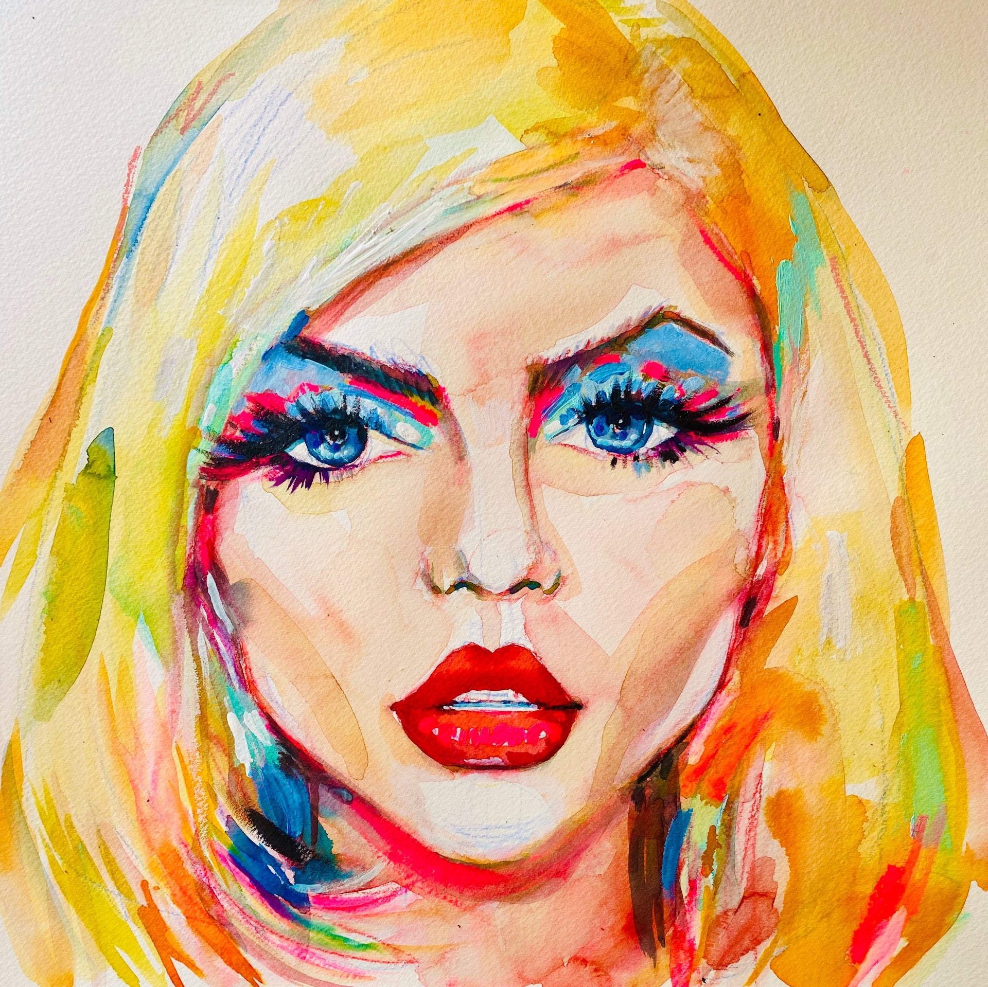 Blondie Print