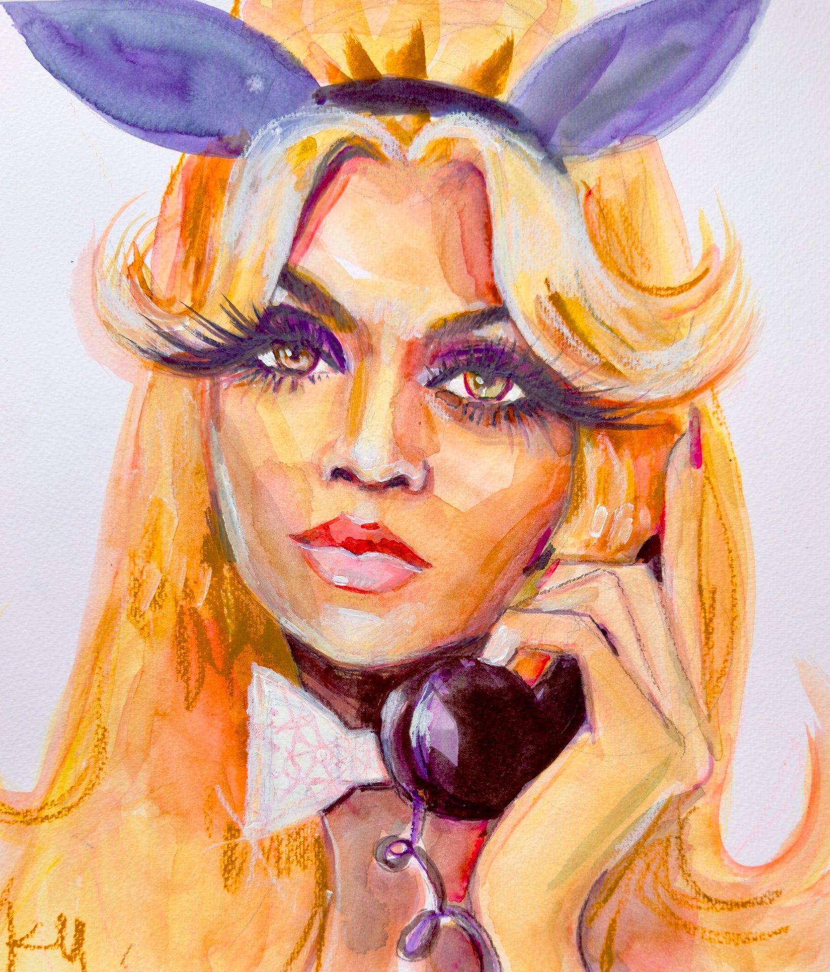 Beyonce Bunny Print